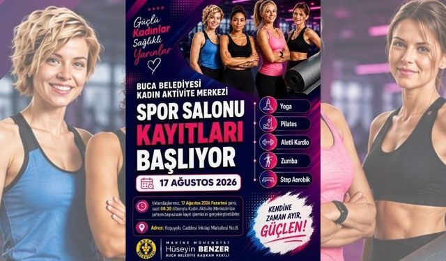 Buca Belediyesi Kadın Aktivite Merkezi’nde kayıtlar başladı