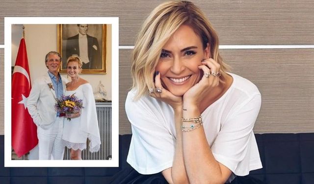 Ceyda Düvenci sessiz sedasız evlendi: Nikâhtan kareler paylaştı!