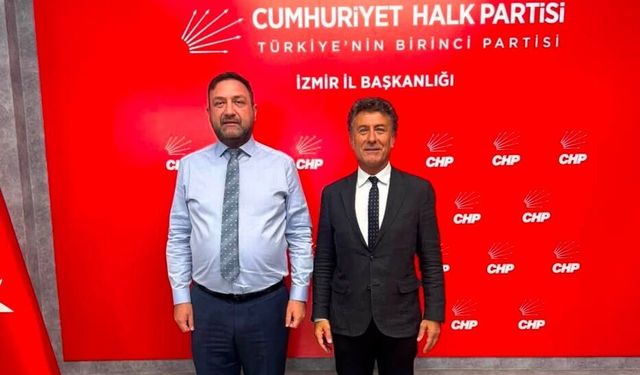 CHP’li Sarıbal’dan İzmir İl Başkanlığı’na ziyaret