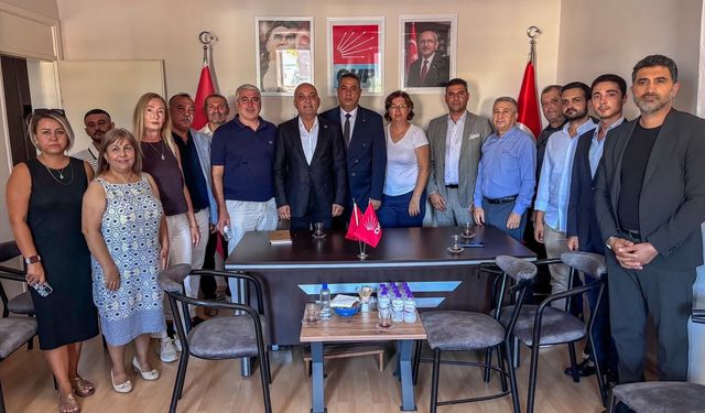 CHP'li Mahir Polat'dan Foça Belediyesine ziyaret