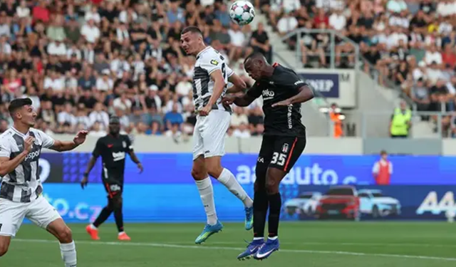 Beşiktaş tur için avantajı elde etti: Hradec Kralove'yi 1-0 devirdi