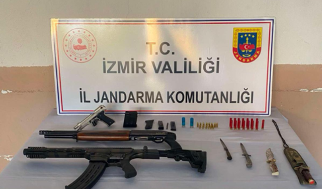 Ödemiş’te şüpheli eve baskın: 1 kişi gözaltında