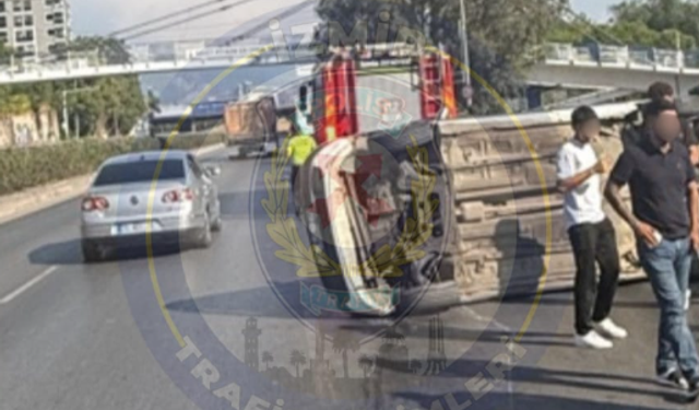 O güzergahı kullanacaklar dikkat: Trafik kazası meydana geldi!