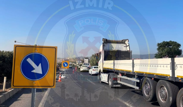 Aliağa istikametindekiler dikkat: 1 aylık yol çalışması!