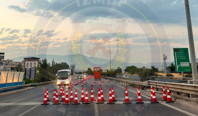 Bornova- Karşıyaka istikametinde yol çalışması: Saat verildi!
