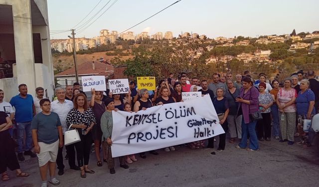 Güzeltepe’de yangın sonrası yurttaşlar sokağa indi: Bu artık bir kentsel ölüm projesi!
