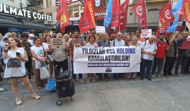 İzmir madenciler için ses yükseltti: İşçilerin talepleri karşılansın