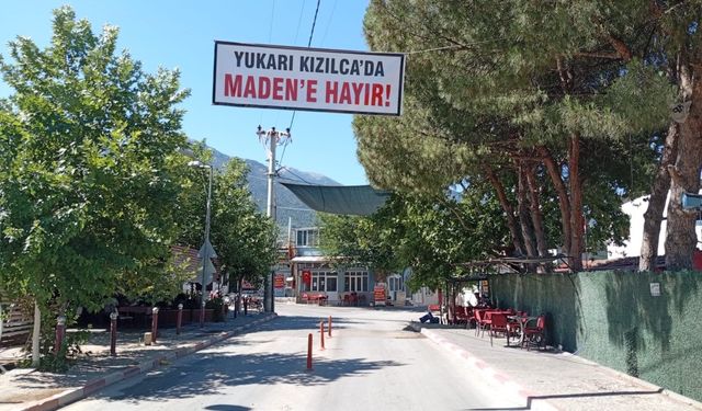 Yukarıkızılca’da madene karşı mücadele sürüyor: Yan yana duruyoruz yaşamı savunuyoruz