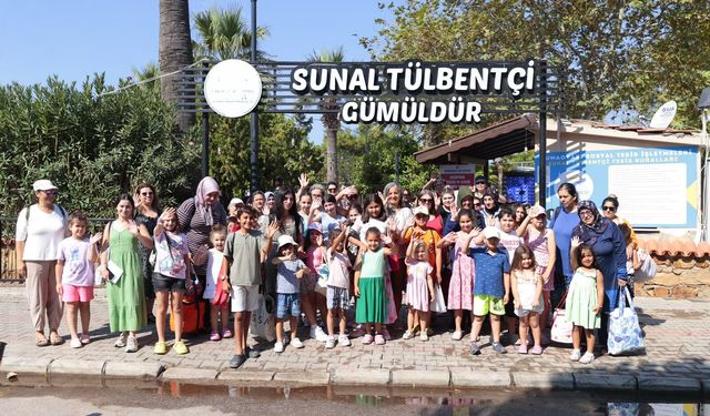 Konak Belediyesi’nden kadın ve çocuklara deniz sürprizi