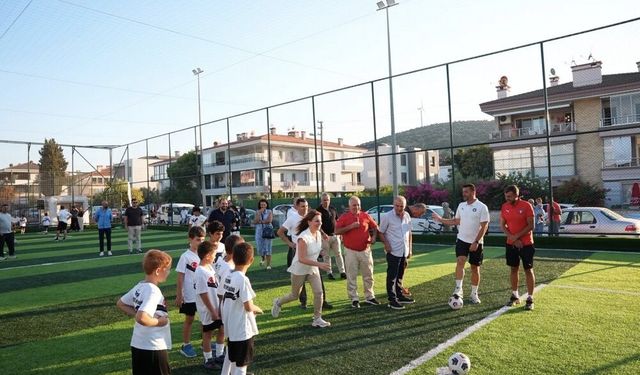 Çeşme’de çocuklar için iki yeni yaşam alanı açıldı