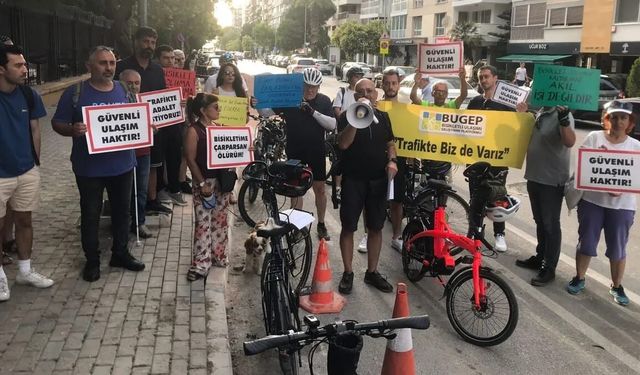İzmir’den bisikletli ölümlerine tepki: Yollar artık ölüm tuzağına dönüştü!