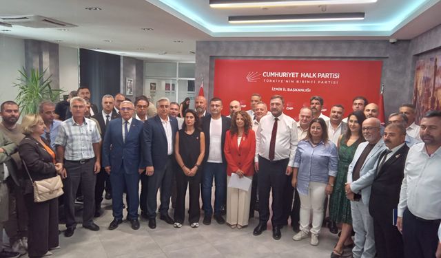 CHP İzmir İlçe Başkanlarından Çiğli saldırısına ortak tepki: Tehdit odaklarına karşı tek bir geri adım atmayacağız