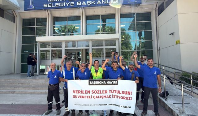 İzmir Büyükşehir Belediyesi’nde taşeron işçileri süreci anlattı: Özgür Özel ile görüştük, sonuç alamadık