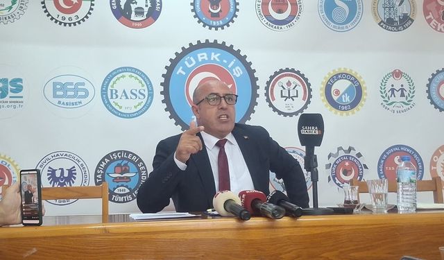 Türk İş Ege Bölge Temsilcisi Çakmak: Bölgesel asgari ücrete karşıyız