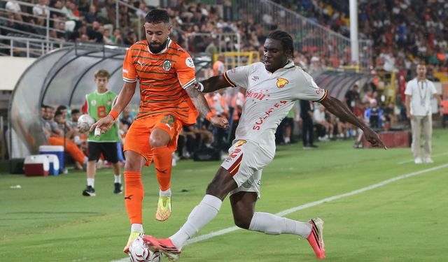Göztepe Alanya deplasmanında puanı paylaştı