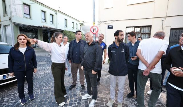 Çeşme'de telaş... Başkan Denizli, kış hazırlıklarını yerinde inceledi