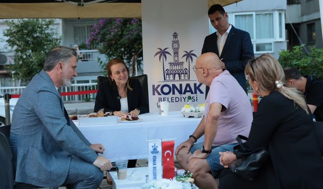 Konak’ta söz komşuların: Başkan Mutlu, talepleri dinledi