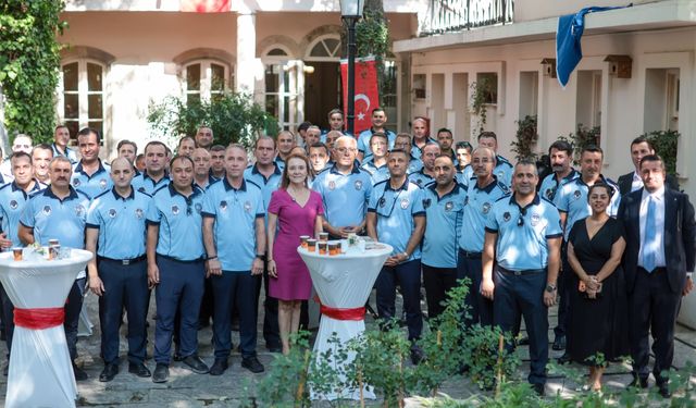 Konak’ta Zabıta Haftası kutlandı: Mutlu’dan personele teşekkür