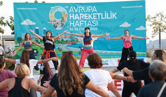 Bayraklı’da aktif yaşam coşkusu: Avrupa Hareketlilik Haftası’nda her yaştan yurttaş bir arada!