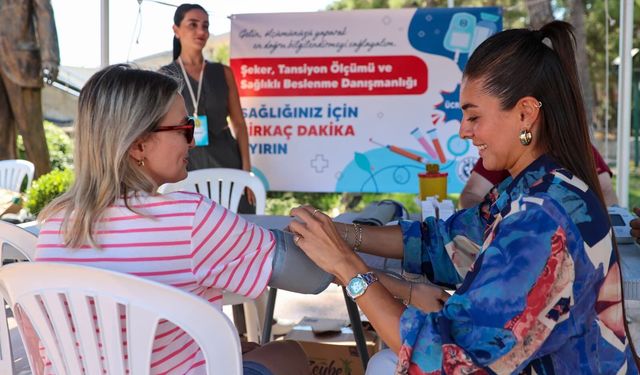 Buca’da sağlık seferberliği: Tansiyon ve şeker ölçümü ücretsiz