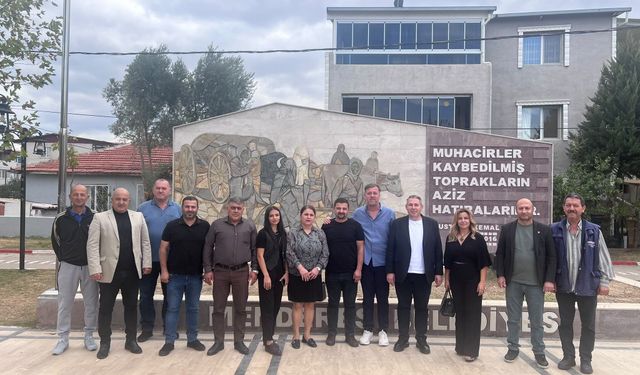 CHP Menderes örgütü muhtarları dinledi