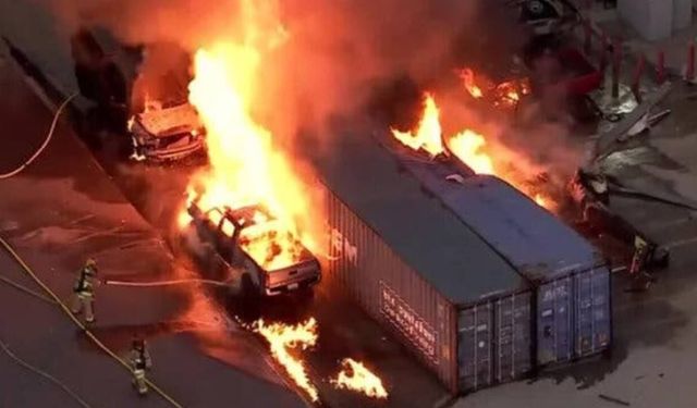 Haber takibi yapan helikopter düştü: Üç kişi hayatını kaybetti