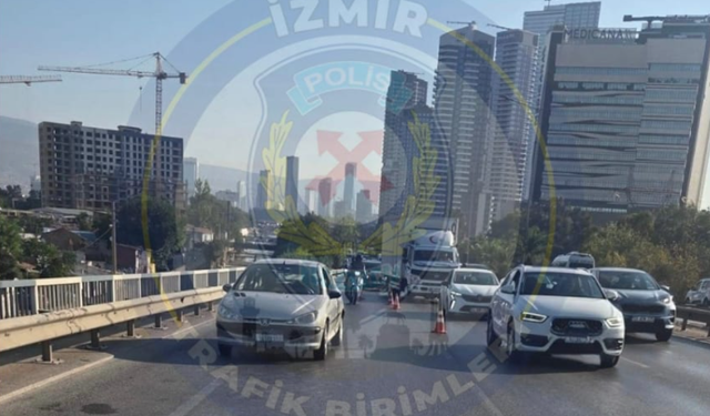 Karabağlar istikametine gidecek olanlar dikkat: Kaza var!