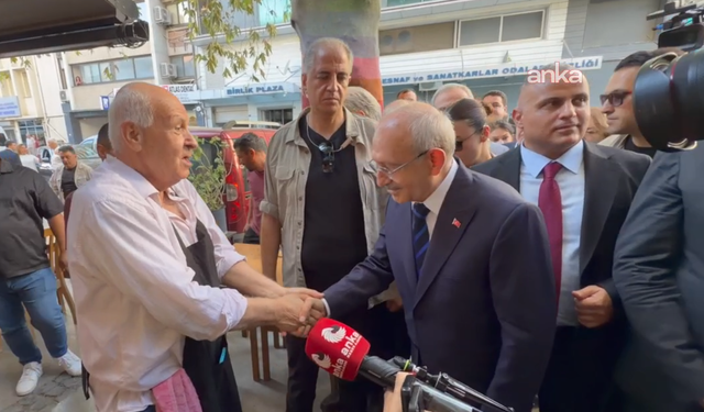 Kılıçdaroğlu'nu karşılayan 78 yaşındaki lokanta esnafı Yardımcı: Onun dürüstlüğüne inanıyorum, eminim