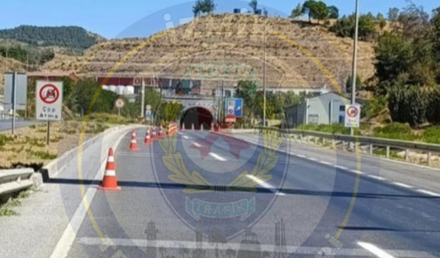 Saat verildi: Sabuncueli Tüneli trafiğe kapalı!