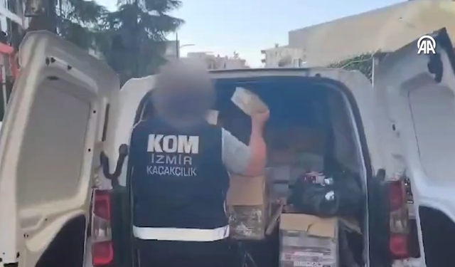 İzmir'de kaçak tütün operasyonları: 48 şüpheli hakkında adli işlem yapıldı