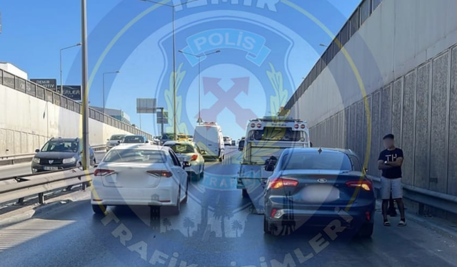 Gaziemir istikametindekiler dikkat: Trafik sıkıştı!