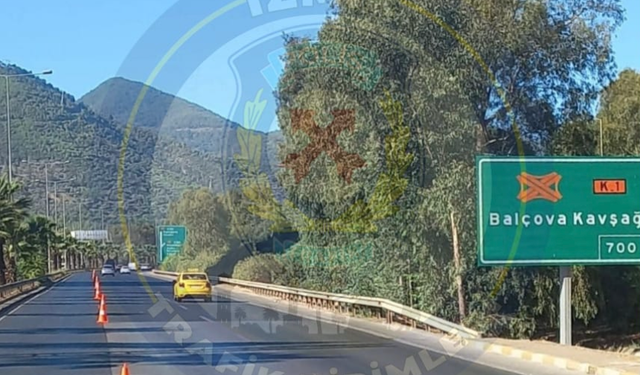 Narlıdere istikametine gidecekler dikkat: Saat verildi, şerit kapatıldı!