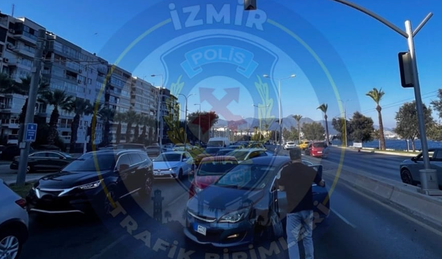 Göztepe yoluna gidecekler için uyarı yapıldı: Kaza var!