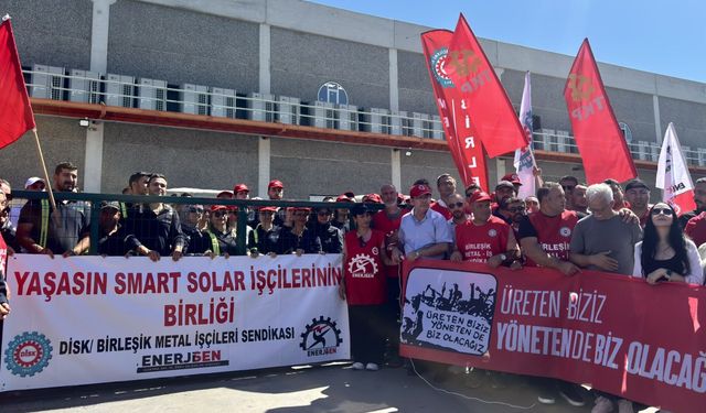 Aliağa'da işçilerin direnişi sürüyor: İşten çıkarılan mesai arkadaşları için üretimi durdurdular