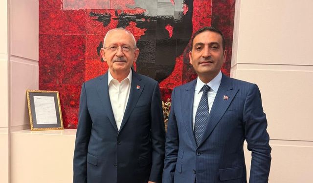 Beyoğlu Belediye Başkanı İnan Güney Kılıçdaroğlu ile görüştü... CHP: Baba ocağımız öz evlatlarıyla güçlü!
