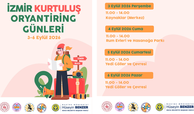 Buca’da oryantiring heyecanı