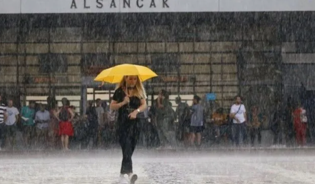 Meteoroloji'den İzmir’e sarı kodlu uyarı: Güneydoğu kesimlerinde kuvvetli sağanak bekleniyor