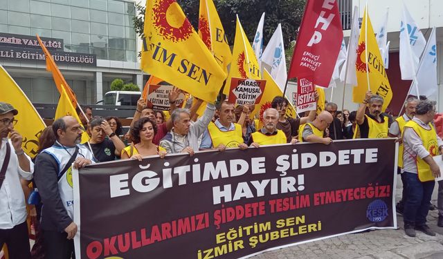 İzmir’de eğitimciler şiddete karşı ses yükseltti: Okullarda güvenlikçi değil, önleyici politikalar uygulanmalı