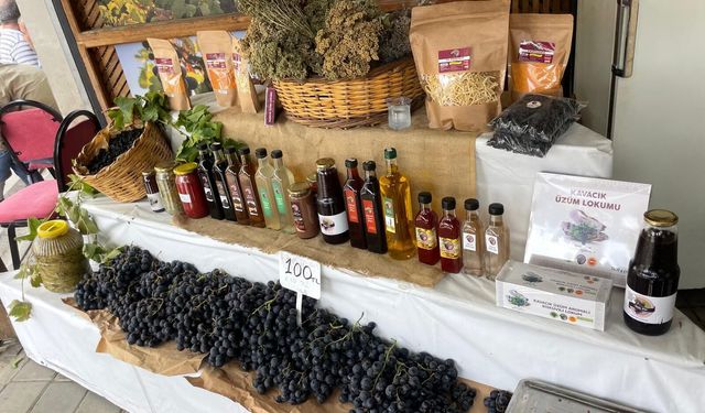 Kavacık Üzüm Festivali'ne kadın emeği ve yerel üretim damga vurdu