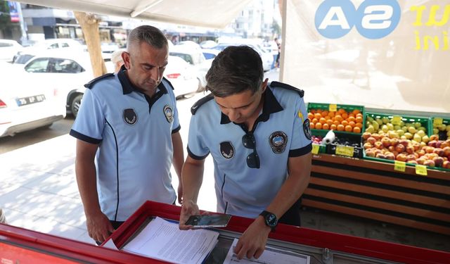 Konak Belediyesi’nden zincir marketlere sıfır atık denetimi