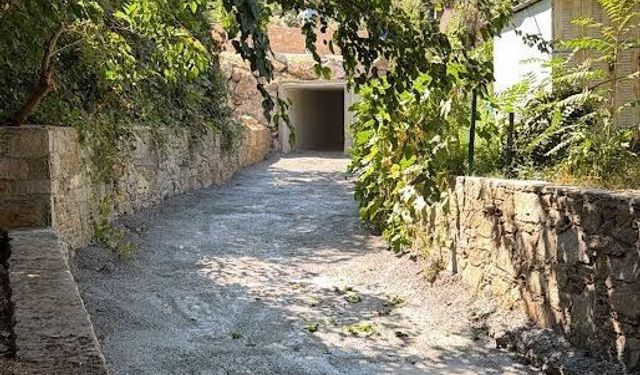 Şirince’de dere yatağı ıslah çalışması tamamlandı