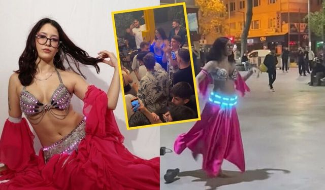 Küçükpark’taki danslarıyla gündem olmuştu… Led Oryantal İzmir’e veda etti