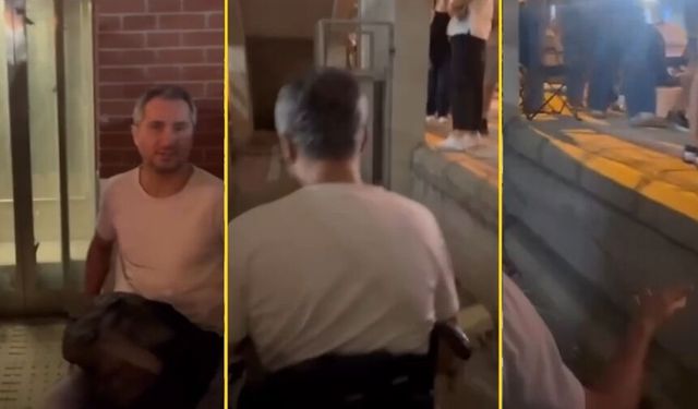 Turan İZBAN’ın kaldırımdan surları: Asansör yapıldı, çıkış unutuldu