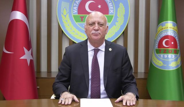 TZOB Başkanı Bayraktar’dan 16 Ekim mesajı: Gıda güvenliği gelecek nesillerin yaşam hakkını korumak demektir
