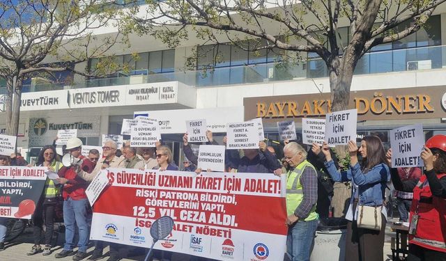 Bornova’daki vinç kazasında iş güvenliği uzmanına 12 yıl hapis: TÜM İSG-SEN’den karara tepki geldi