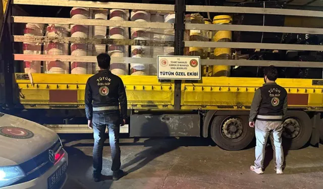 Kemalpaşa’da kaçak sigara operasyonu: 125 milyon TL’lik ürün ele geçirildi!