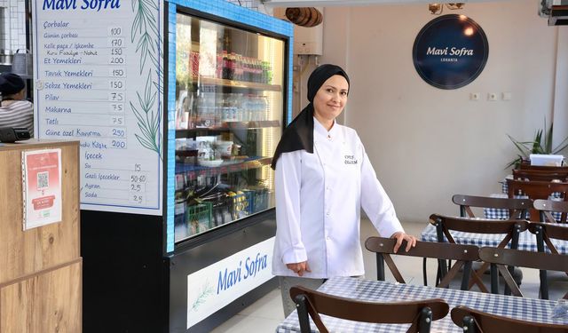 Buca’da kursa katıldı, kendi lokantasını açtı
