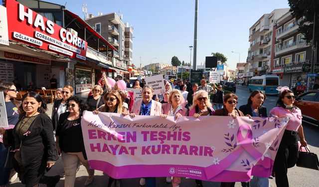 Buca'da Meme Kanseri Farkındalık etkinliği düzenlendi: Erken teşhis hayat kurtarır!