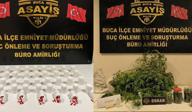 Buca'da uyuşturucu operasyonu: 5 kişi gözaltına alındı