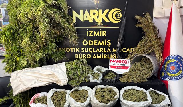 İzmir’de uyuşturucu operasyonlarında 2 şüpheli gözaltında!